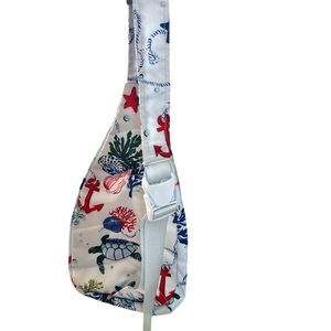 Vera Bradley Nautical Print Bag - Red, Blue, Green